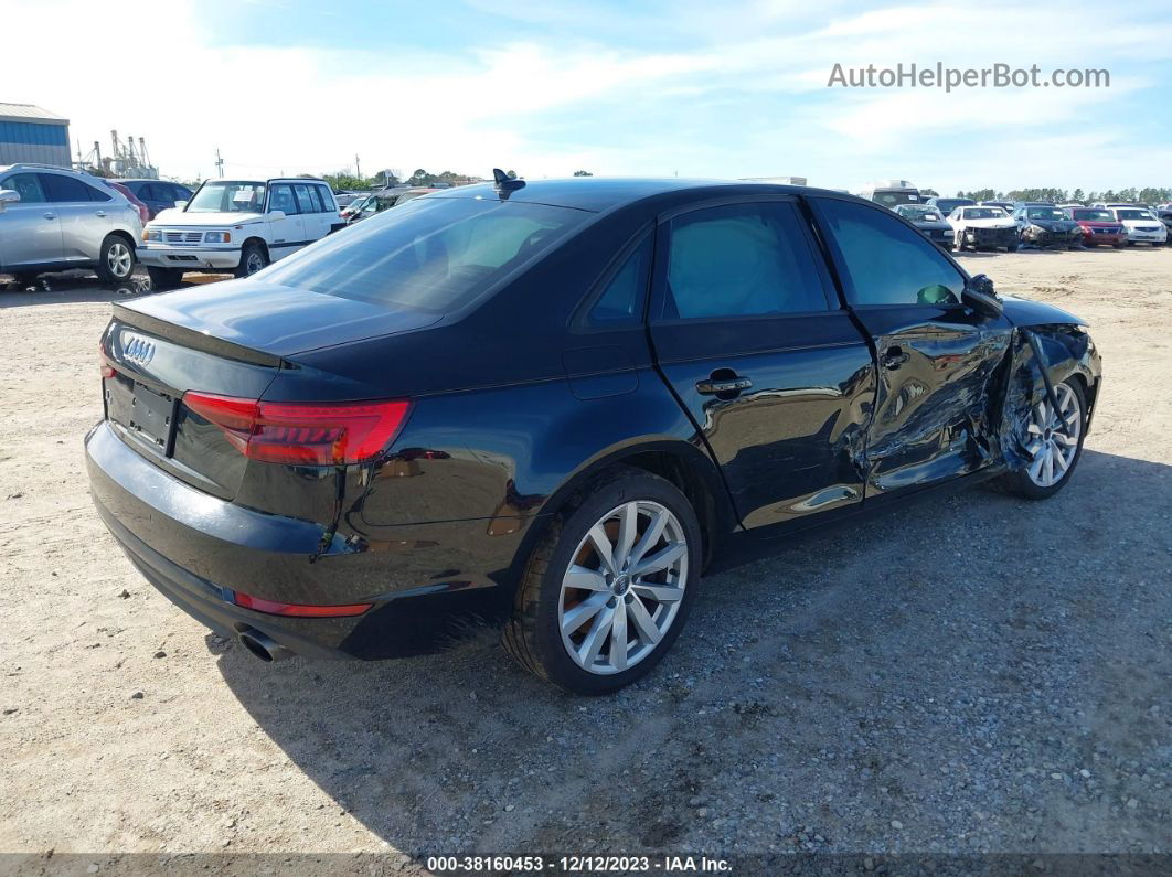 2017 Audi A4 2.0t Premium Черный vin: WAUGNAF41HN008068