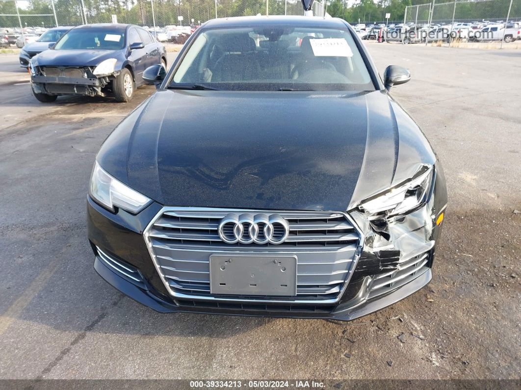 2017 Audi A4 2.0t Premium Черный vin: WAUGNAF41HN023928