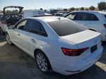 2017 Audi A4 Premium White vin: WAUGNAF41HN027543