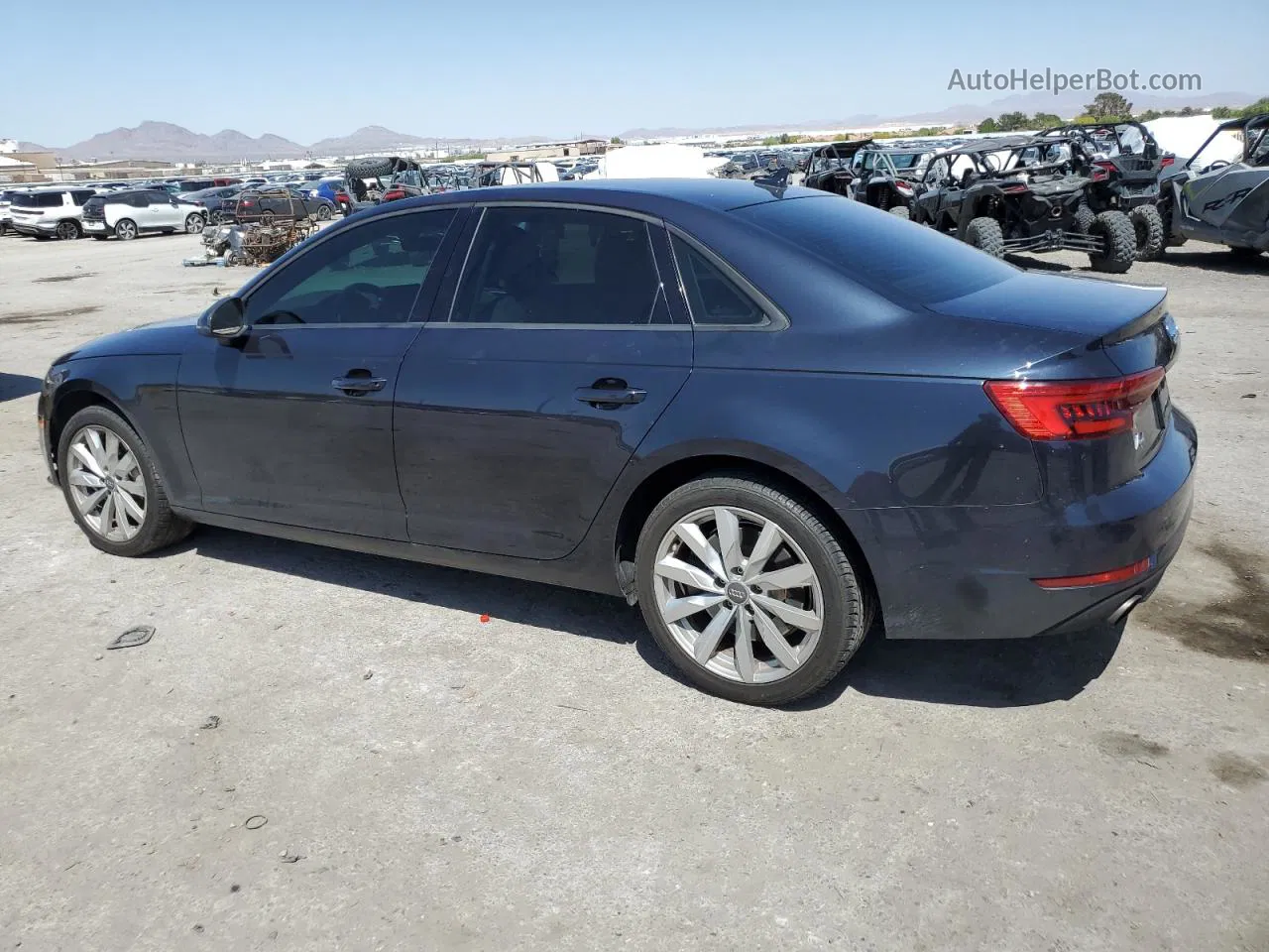 2017 Audi A4 Premium Gray vin: WAUGNAF42HN023498