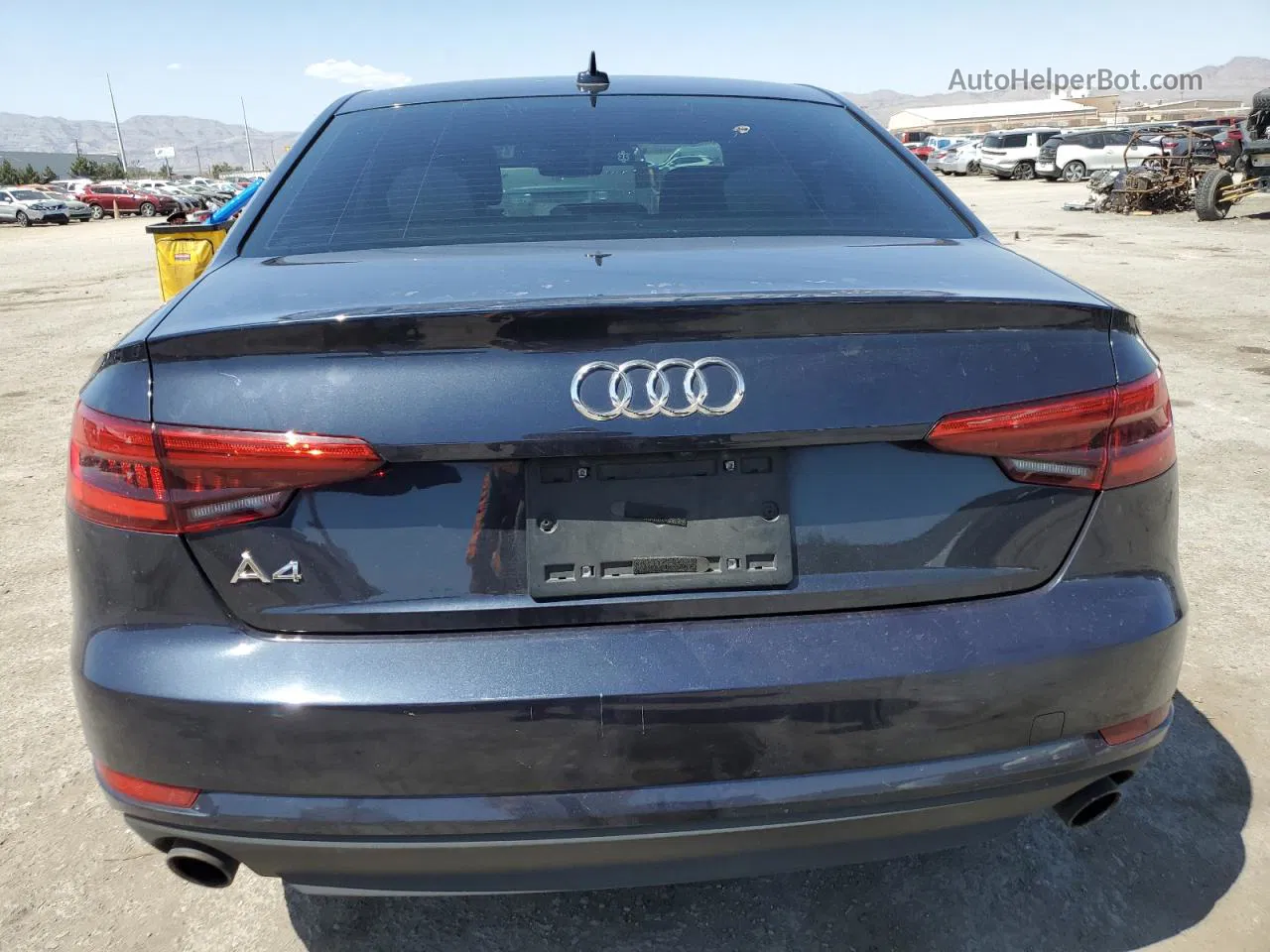 2017 Audi A4 Premium Gray vin: WAUGNAF42HN023498