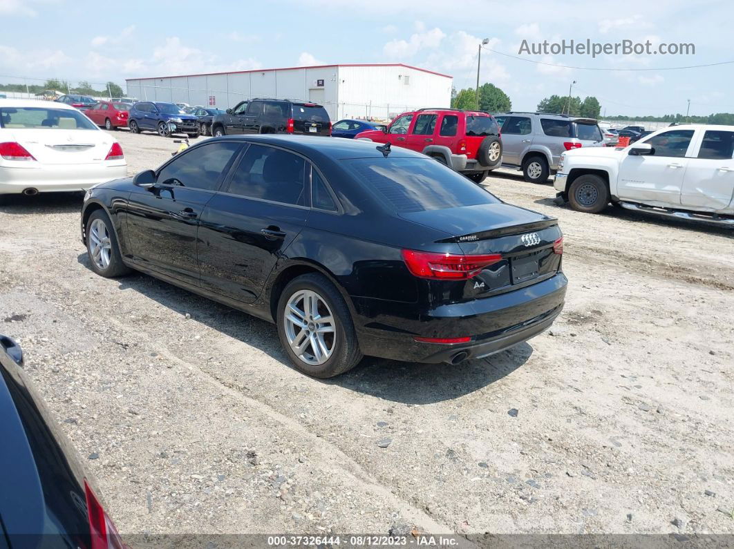 2017 Audi A4 Premium Черный vin: WAUGNAF42HN056484