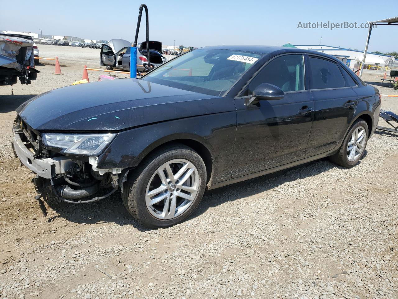 2017 Audi A4 Premium Black vin: WAUGNAF42HN057666