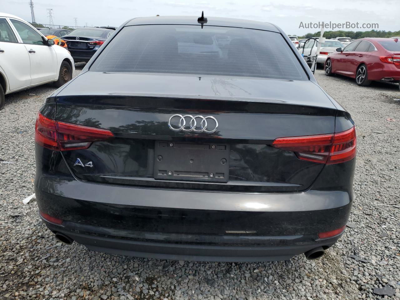 2017 Audi A4 Premium Black vin: WAUGNAF42HN058123