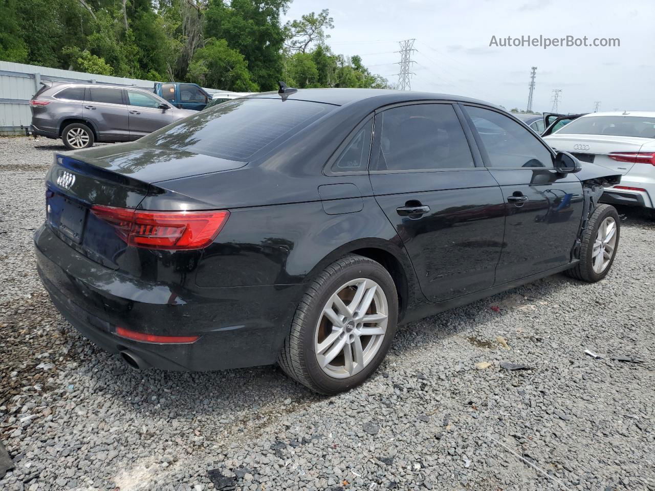 2017 Audi A4 Premium Black vin: WAUGNAF42HN058123