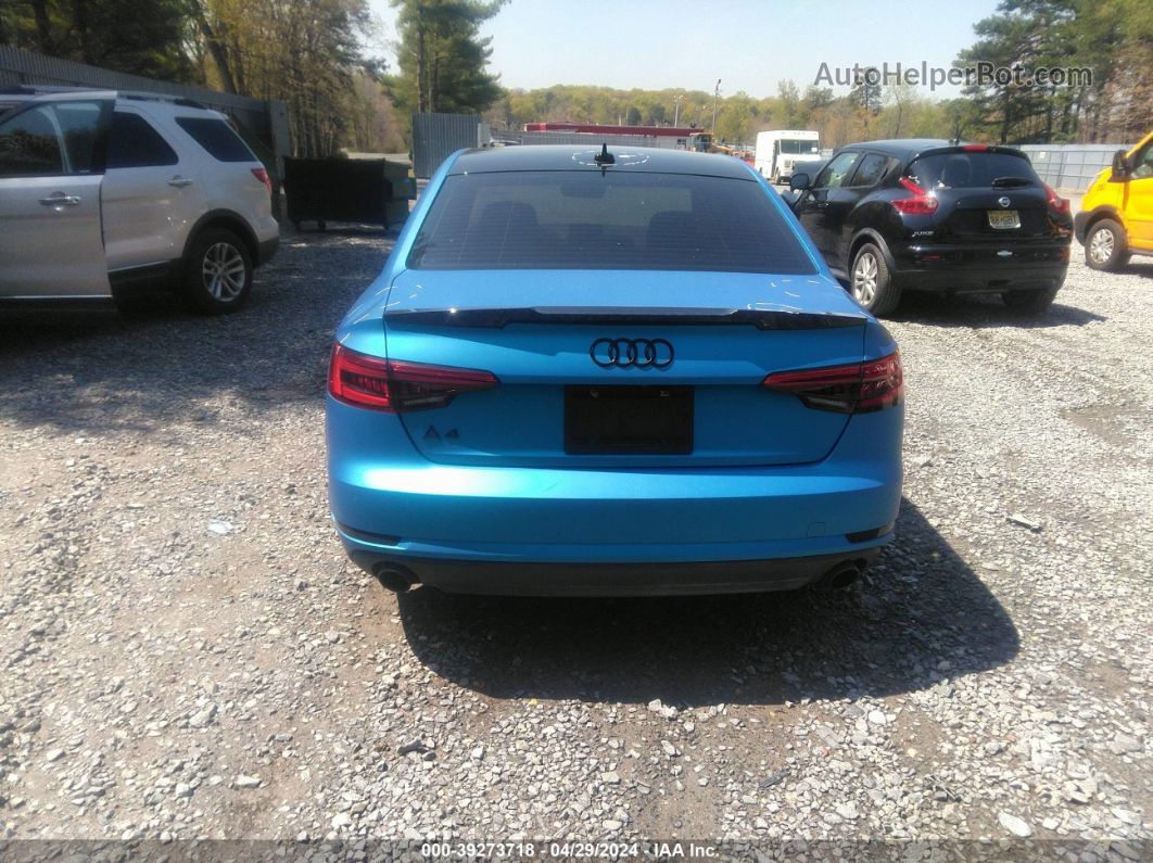 2017 Audi A4 2.0t Premium Blue vin: WAUGNAF44HN014088