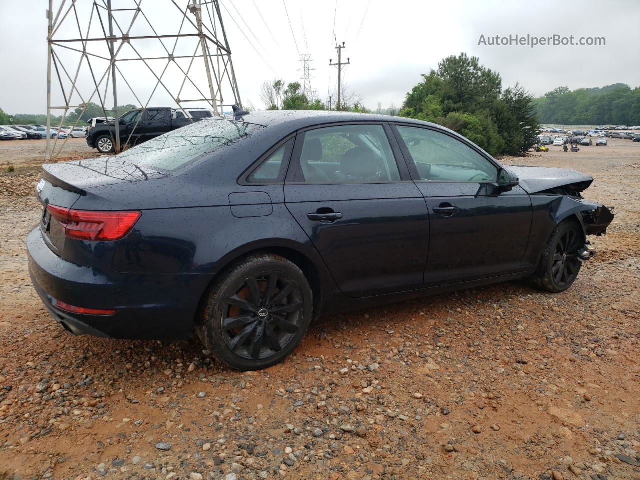 2017 Audi A4 Premium Black vin: WAUGNAF44HN018660