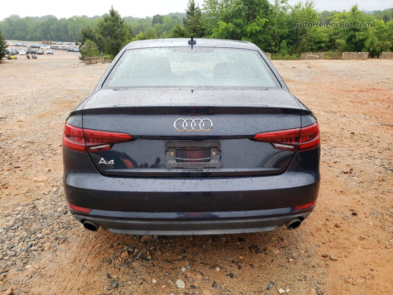 2017 Audi A4 Premium Black vin: WAUGNAF44HN018660