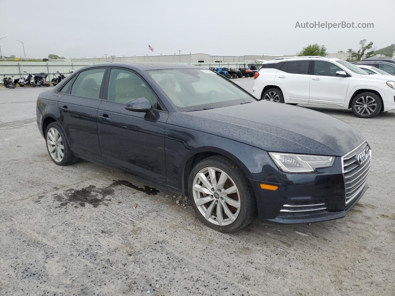 2017 Audi A4 Premium Blue vin: WAUGNAF46HN021317