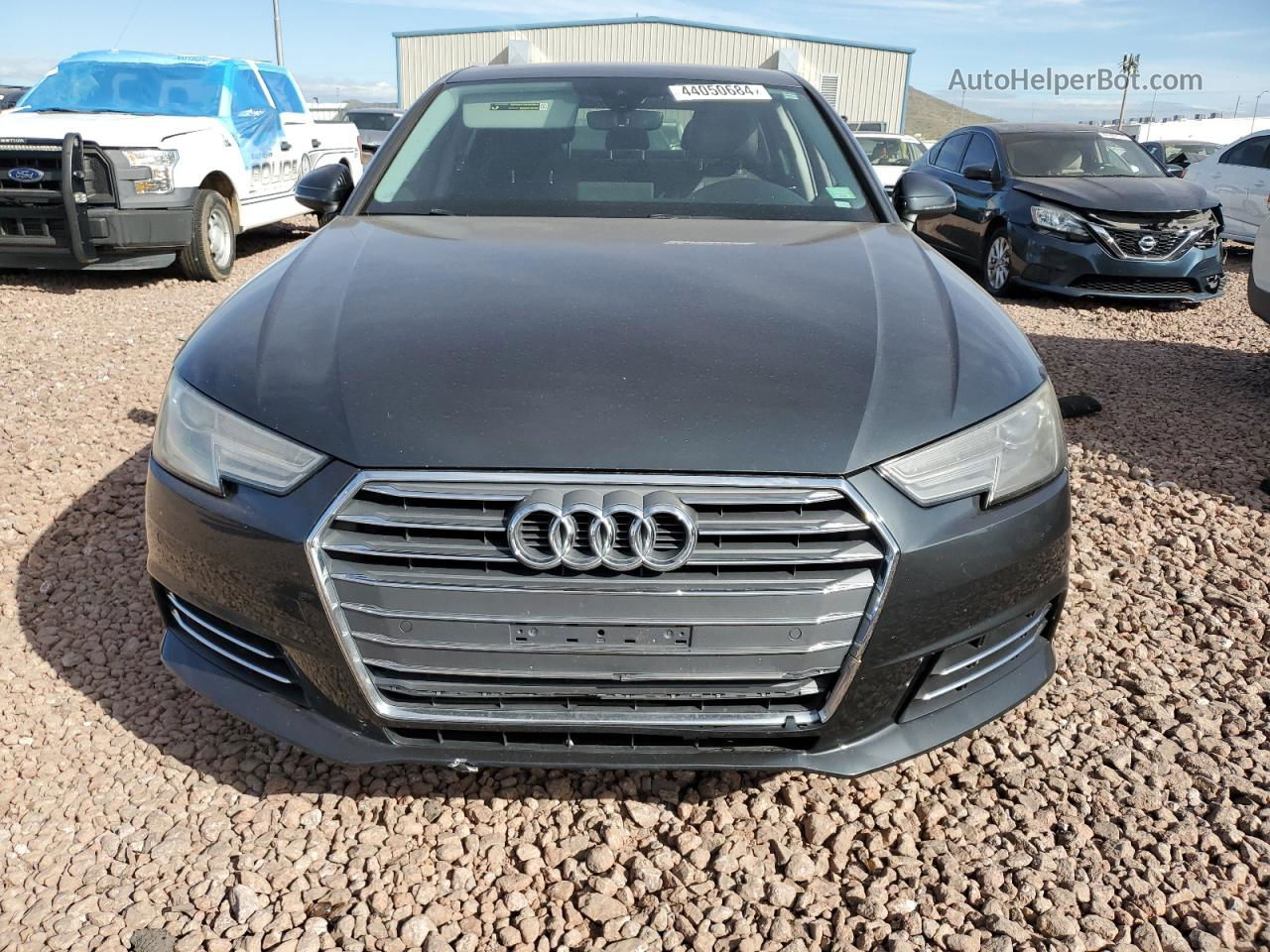 2017 Audi A4 Premium Charcoal vin: WAUGNAF47HN000847