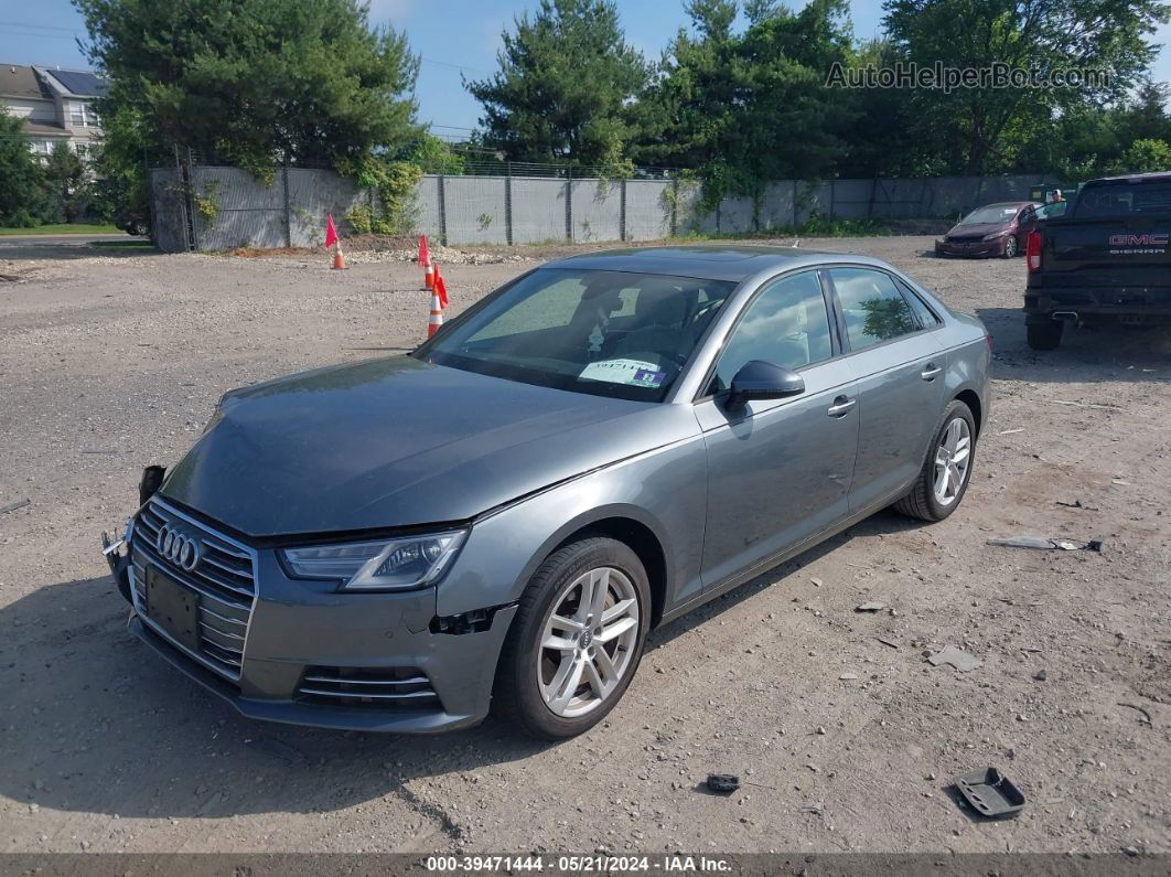 2017 Audi A4 2.0t Premium Gray vin: WAUGNAF48HN014983