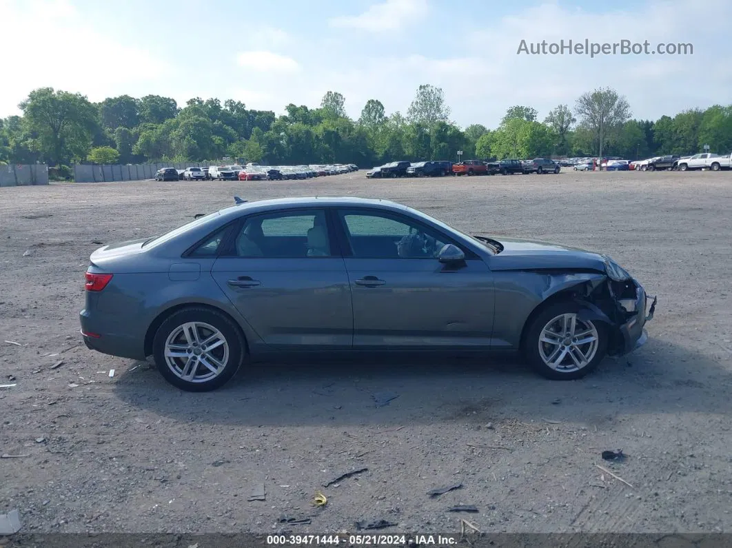 2017 Audi A4 2.0t Premium Gray vin: WAUGNAF48HN014983