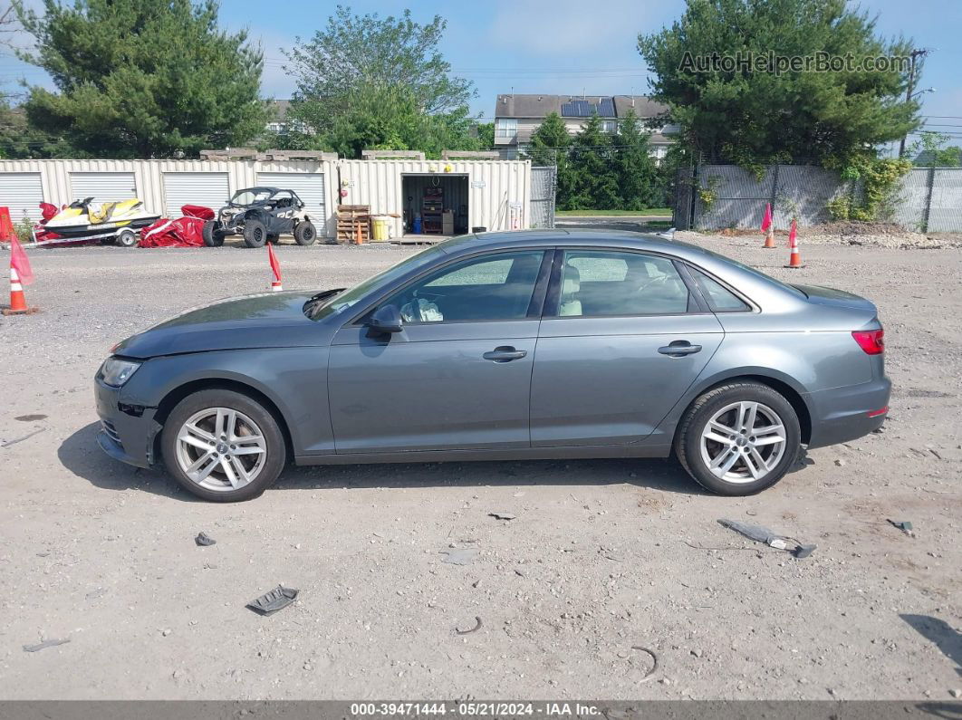 2017 Audi A4 2.0t Premium Gray vin: WAUGNAF48HN014983