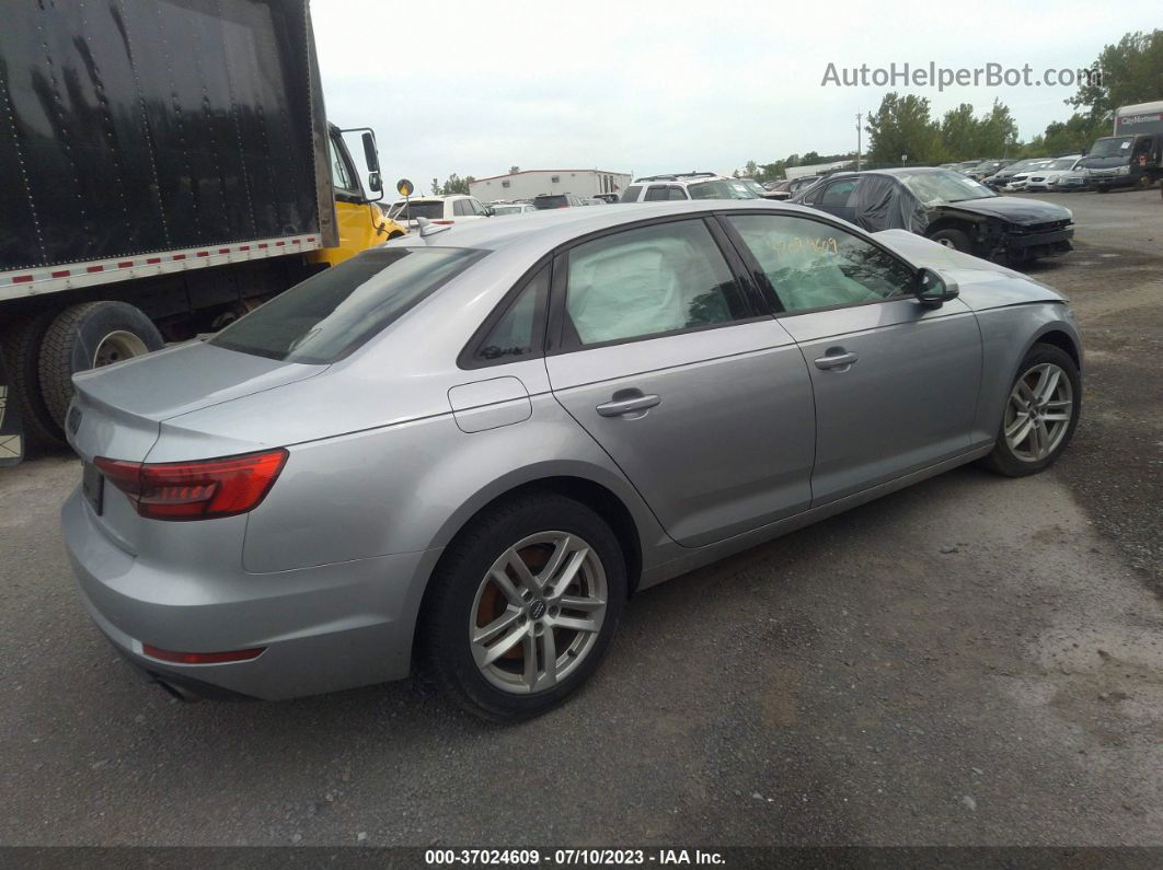 2017 Audi A4 Premium Silver vin: WAUGNAF48HN049927