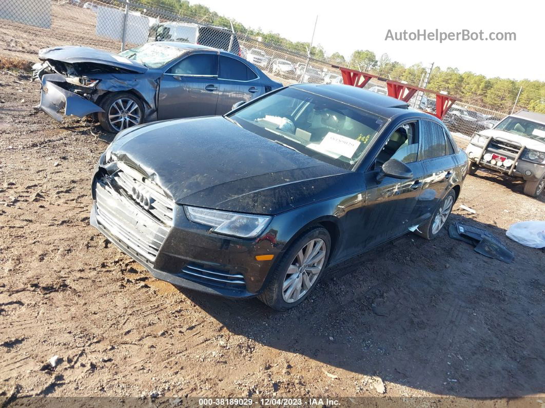 2017 Audi A4 2.0t Premium Черный vin: WAUGNAF49HN015527