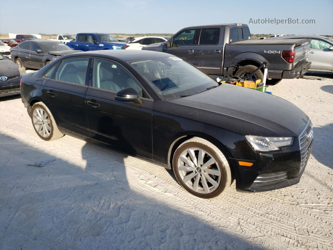 2017 Audi A4 Premium Black vin: WAUGNAF49HN028780