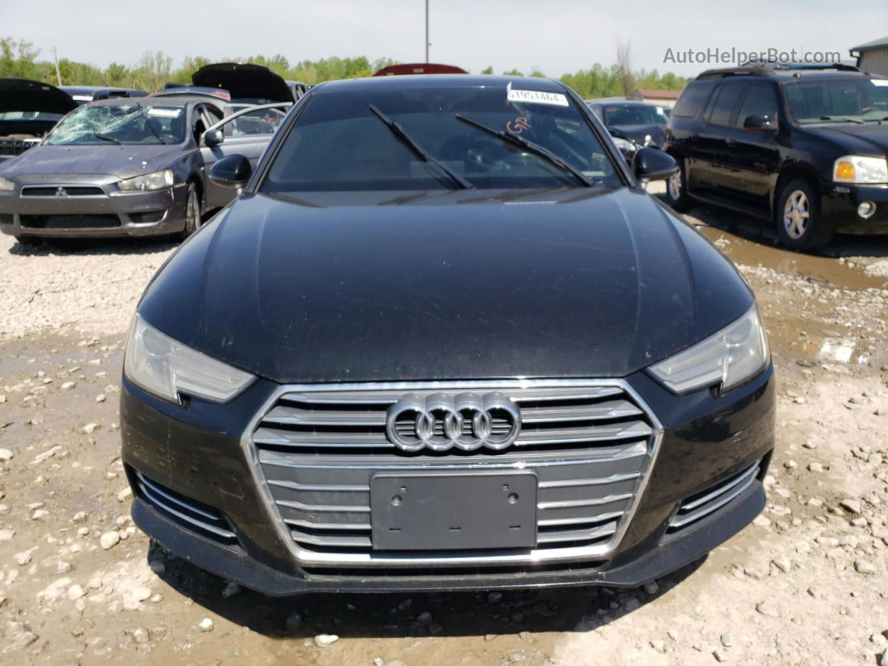 2017 Audi A4 Premium Black vin: WAUGNAF4XHN035933