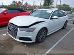 2017 Audi A6 3.0t Premium Plus White vin: WAUH2AFC6HN102712