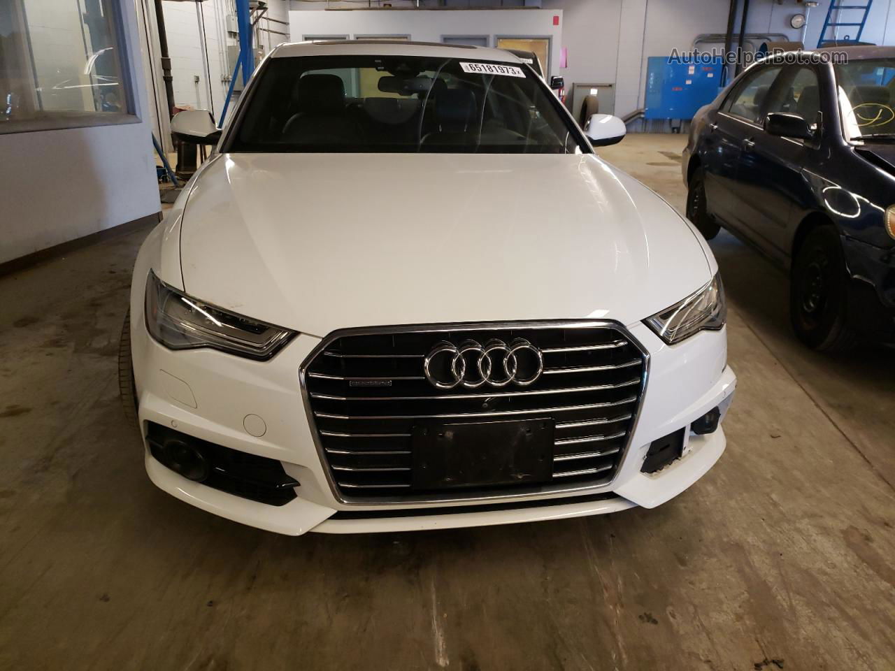 2017 Audi A6 Prestige White vin: WAUH2AFC8HN125246