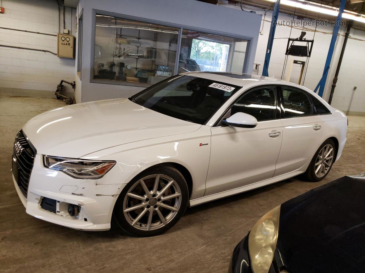 2017 Audi A6 Prestige White vin: WAUH2AFC8HN125246