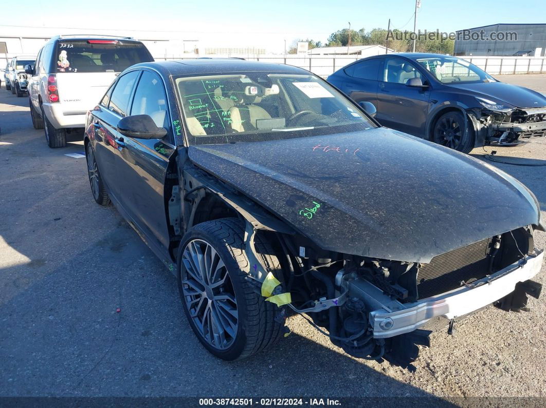 2017 Audi A6 3.0t Premium Plus Black vin: WAUH2AFC9HN123327