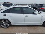 2017 Audi A6 3.0t Premium Plus White vin: WAUH2AFCXHN010454