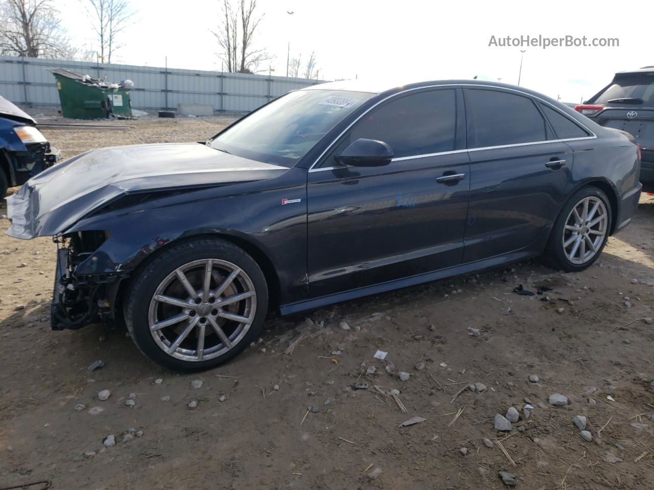 2017 Audi A6 Prestige Blue vin: WAUH2AFCXHN038982