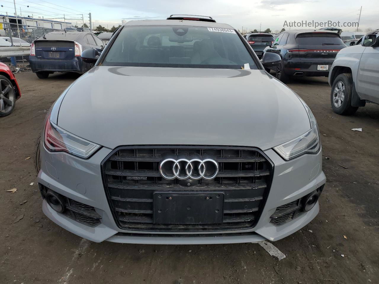 2018 Audi A6 Prestige Gray vin: WAUH3AFC9JN106997