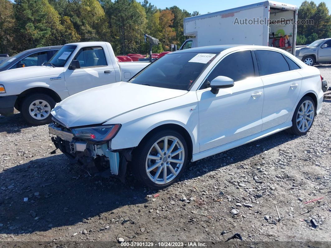 2016 Audi A3 1.8t Premium White vin: WAUH7GFF9G1010935