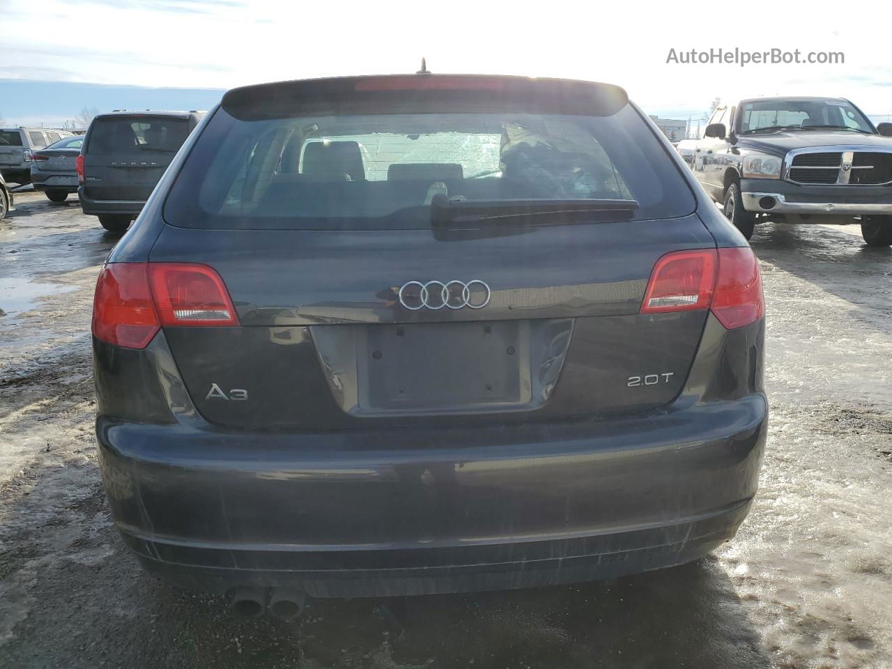 2008 Audi A3 2.0 Black vin: WAUHF58PX8A043425