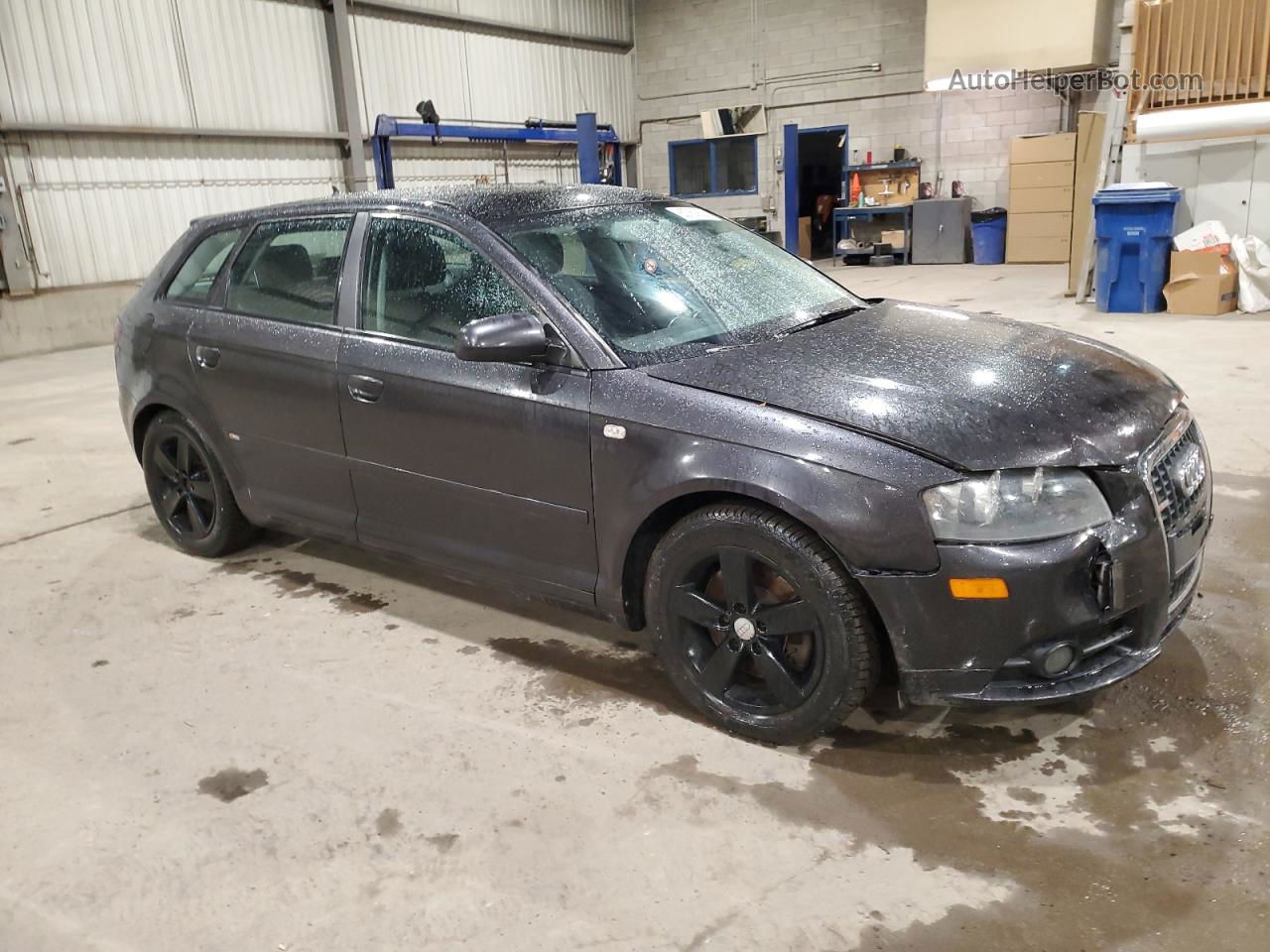 2008 Audi A3 2.0 Charcoal vin: WAUHF68P18A193560