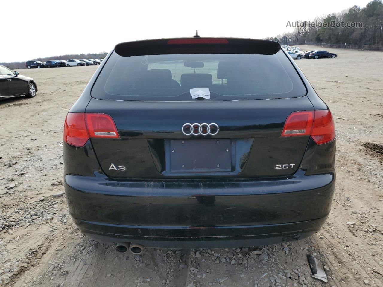 2008 Audi A3 2.0 Черный vin: WAUHF78P28A120574