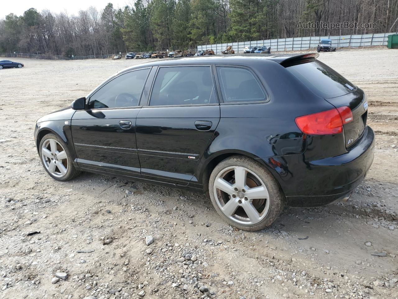 2008 Audi A3 2.0 Black vin: WAUHF78P28A120574