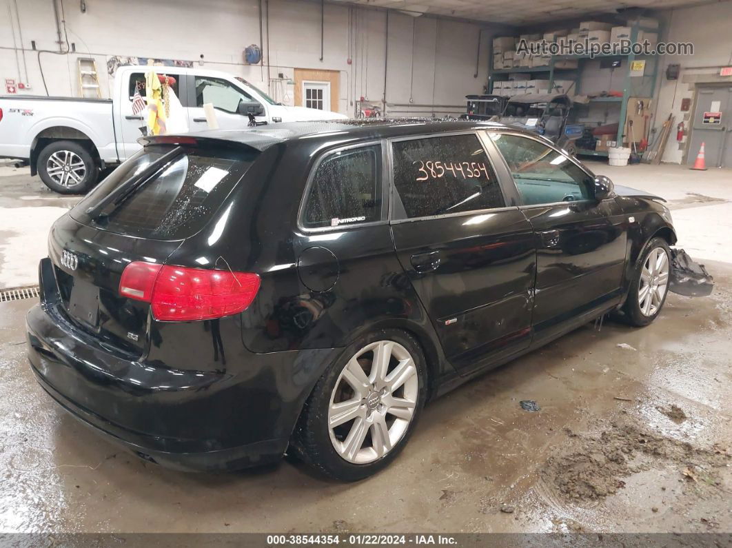 2008 Audi A3 2.0t Black vin: WAUHF78P68A021689