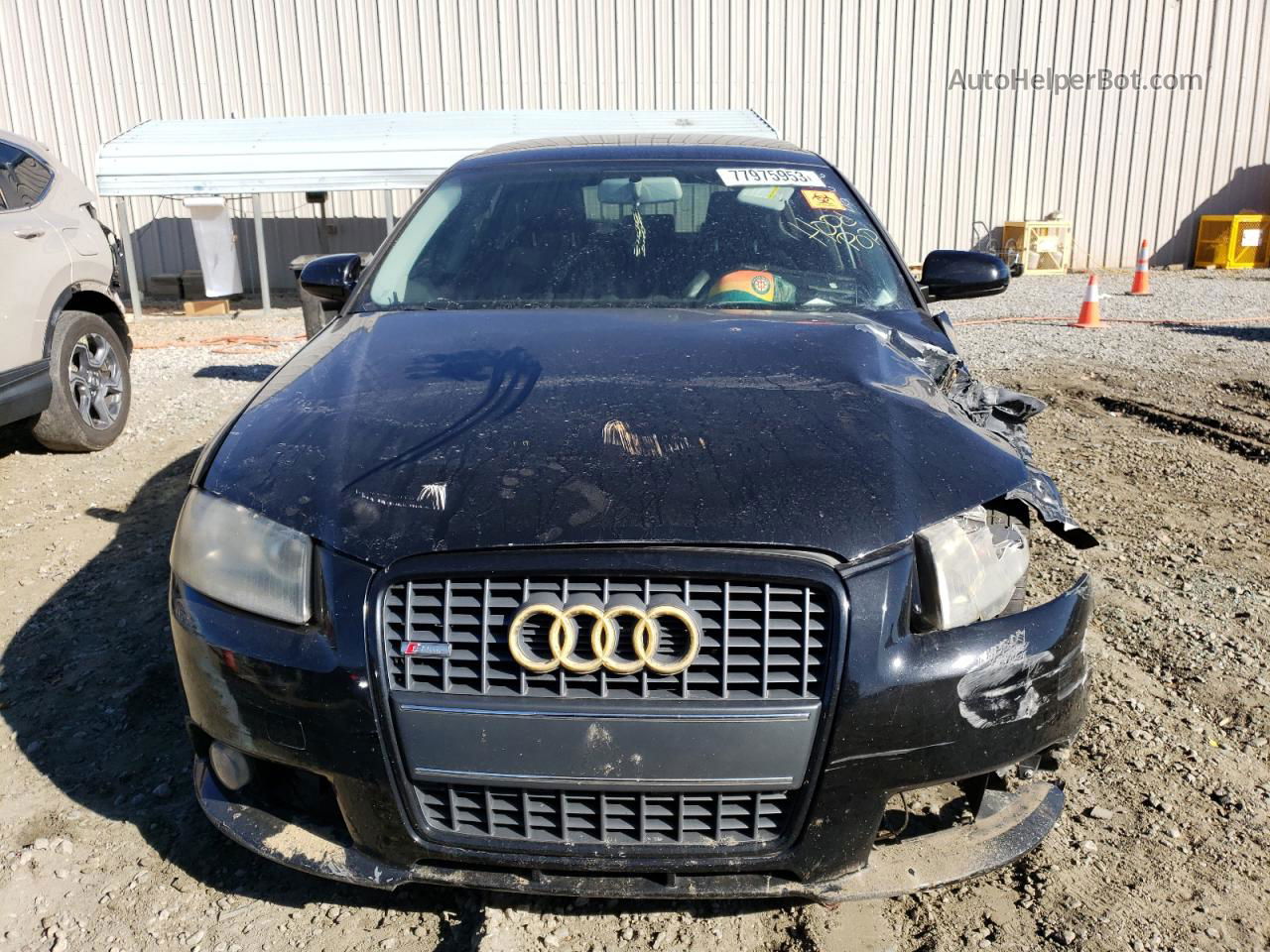 2008 Audi A3 2.0 Черный vin: WAUHF78P78A061067