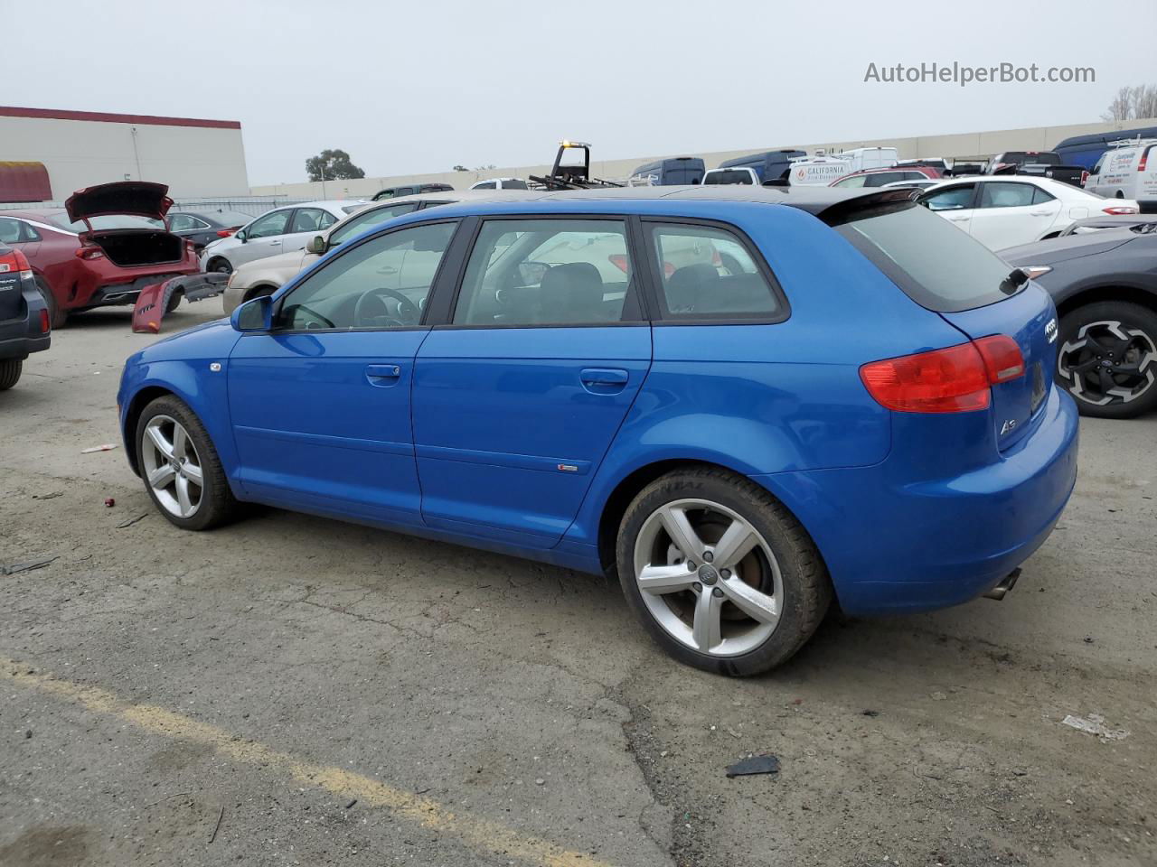 2008 Audi A3 2.0 Blue vin: WAUHF78P78A123499