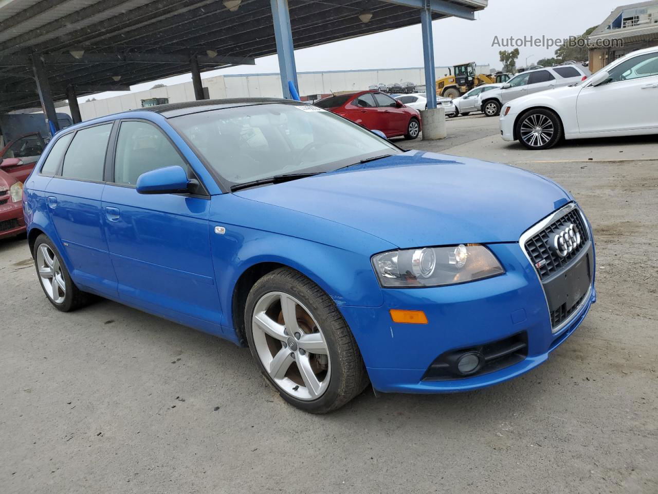 2008 Audi A3 2.0 Blue vin: WAUHF78P78A123499