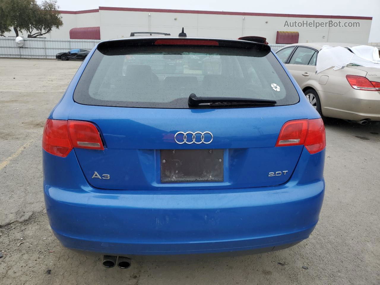 2008 Audi A3 2.0 Blue vin: WAUHF78P78A123499