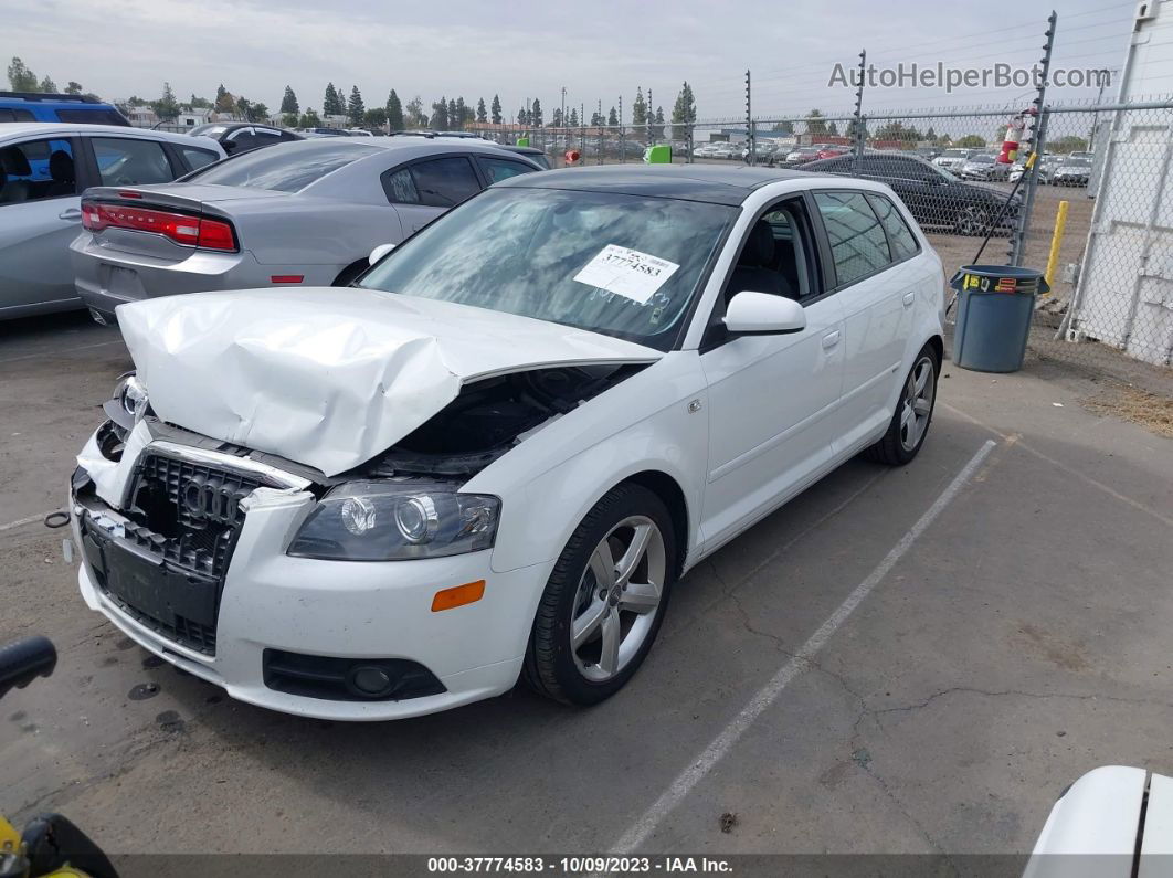 2008 Audi A3   White vin: WAUHF78P88A111443