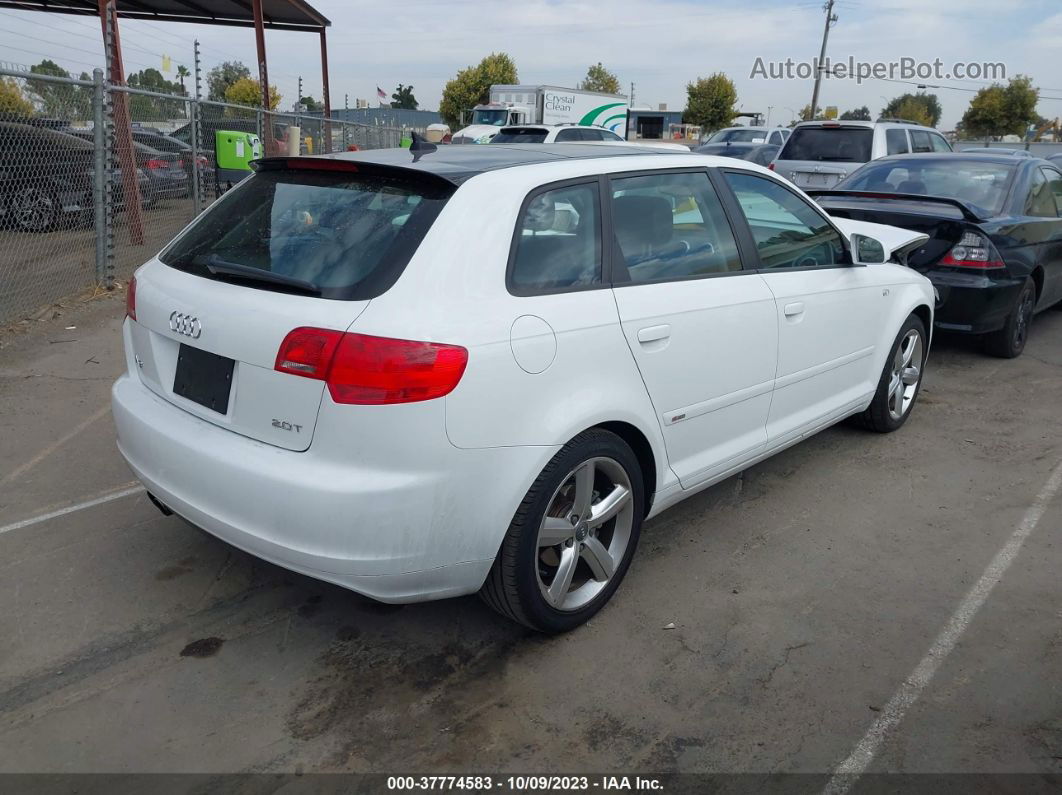 2008 Audi A3   White vin: WAUHF78P88A111443