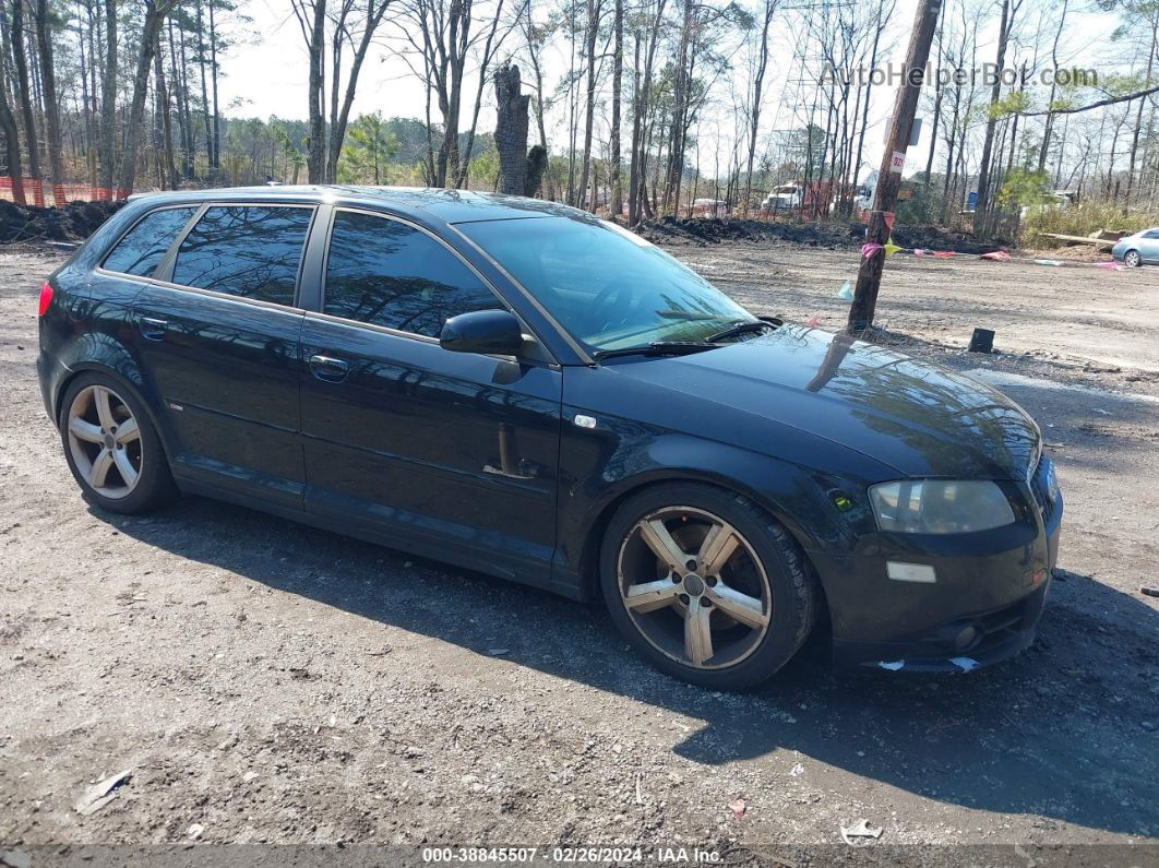 2008 Audi A3 2.0t Black vin: WAUHF78P98A044819