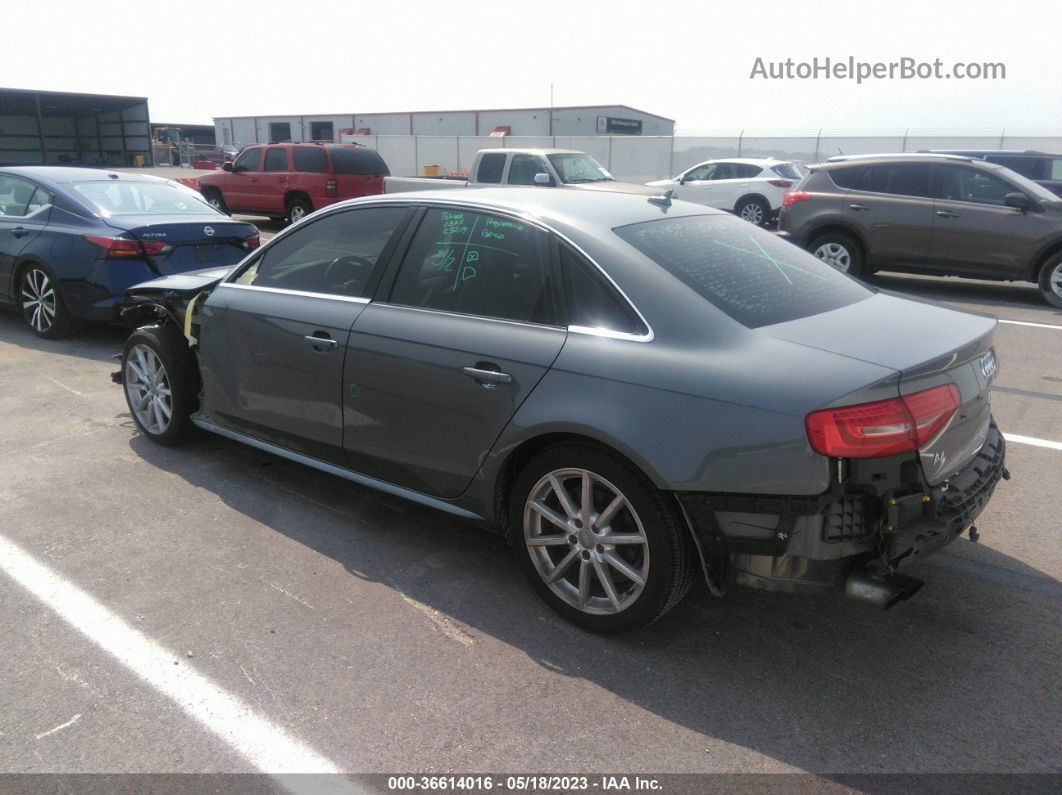 2014 Audi A4 Premium Plus Серый vin: WAUHFAFL0EN028171