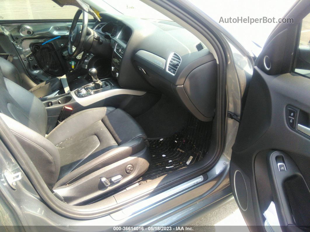 2014 Audi A4 Premium Plus Серый vin: WAUHFAFL0EN028171