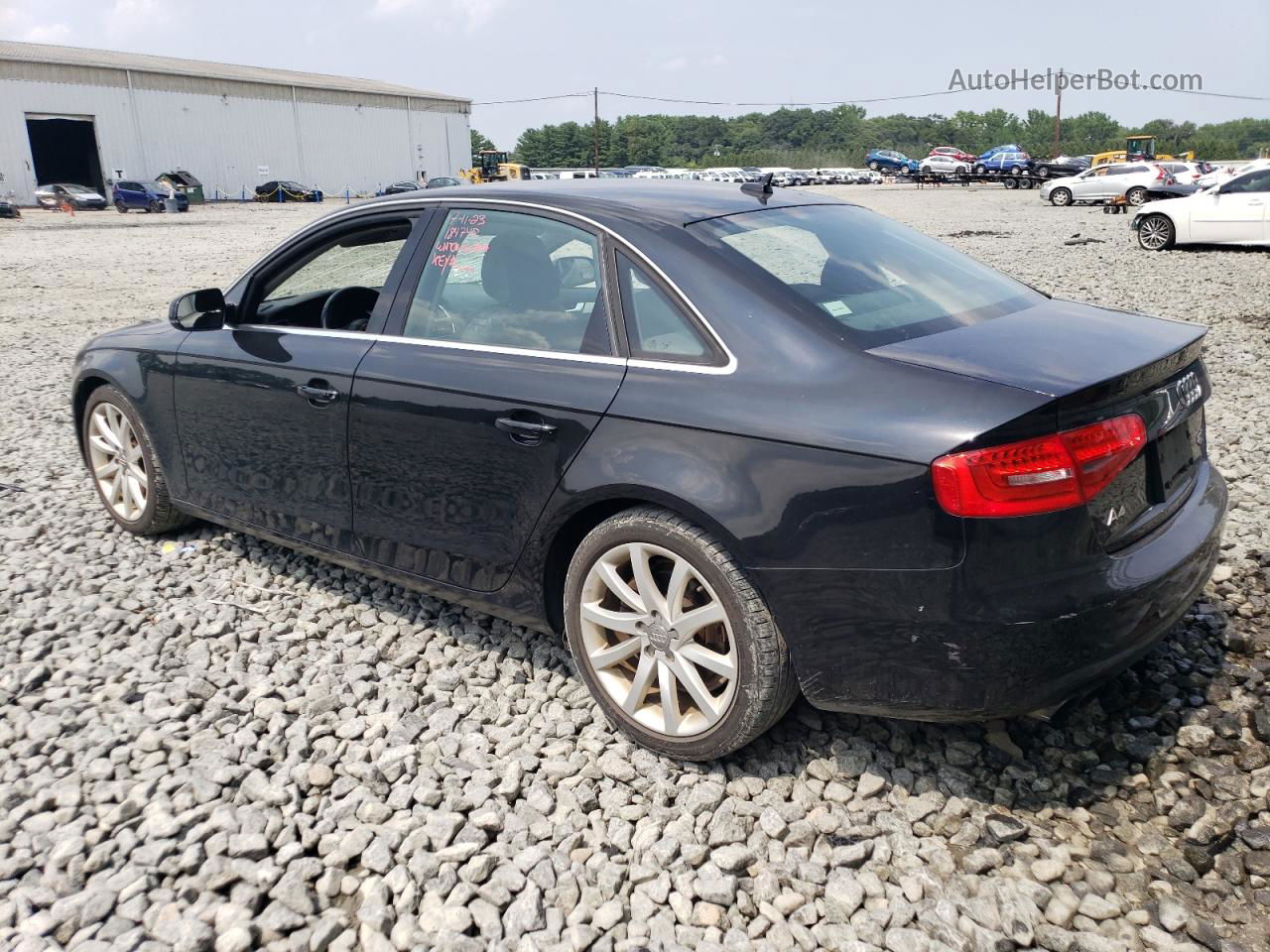 2013 Audi A4 Premium Plus Black vin: WAUHFAFL2DN039266