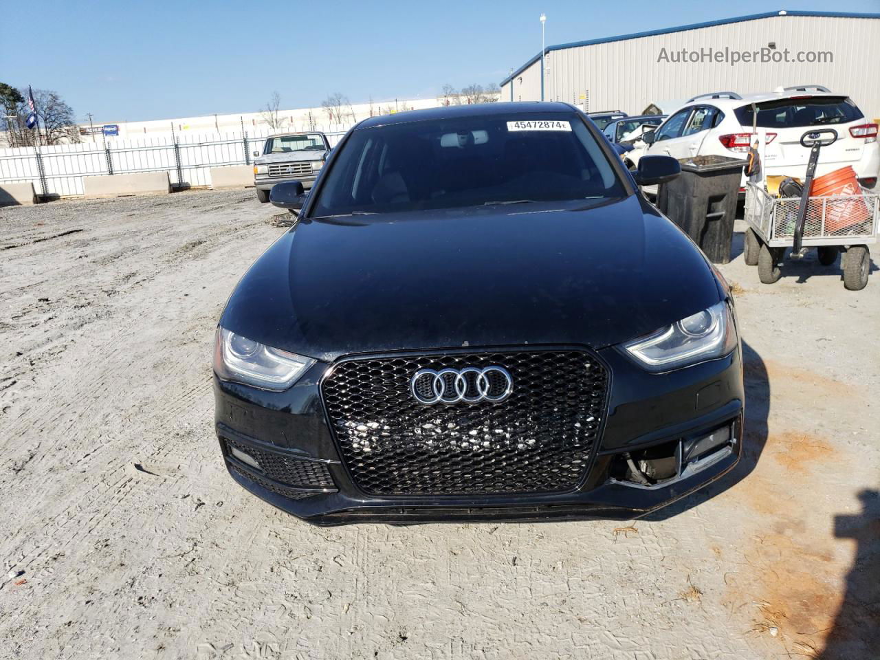 2014 Audi A4 Premium Plus Черный vin: WAUHFAFL4EA010862