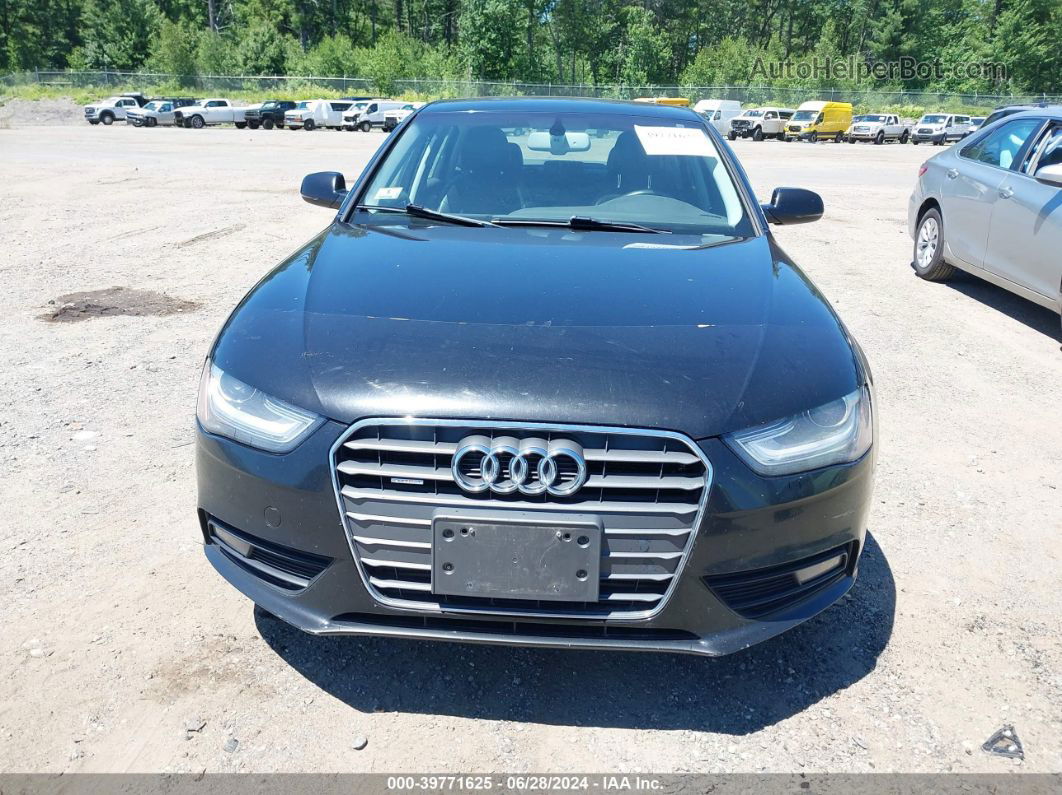 2013 Audi A4 2.0t Premium Black vin: WAUHFAFL7DN018008