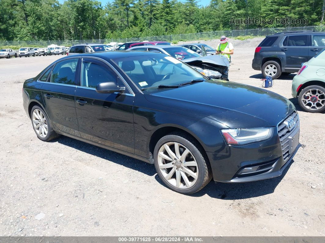 2013 Audi A4 2.0t Premium Black vin: WAUHFAFL7DN018008