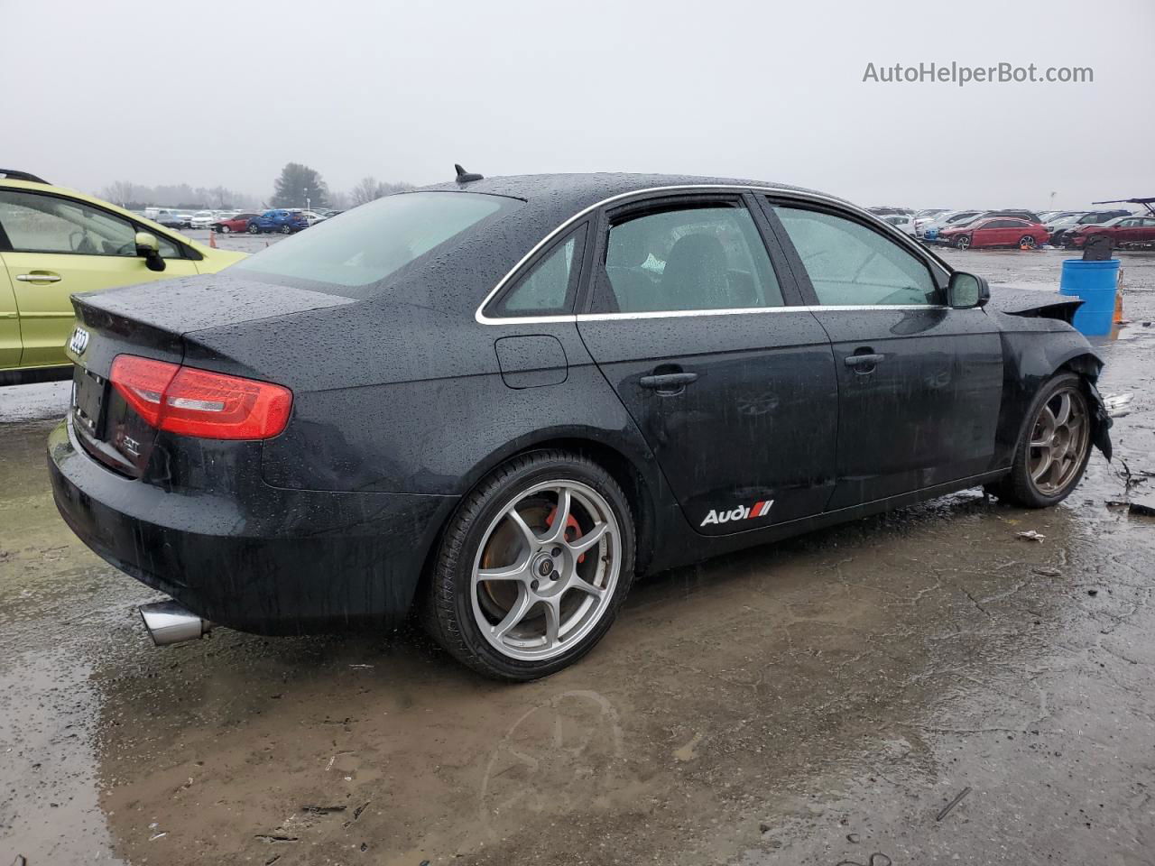 2013 Audi A4 Premium Plus Черный vin: WAUHFAFL7DN033737