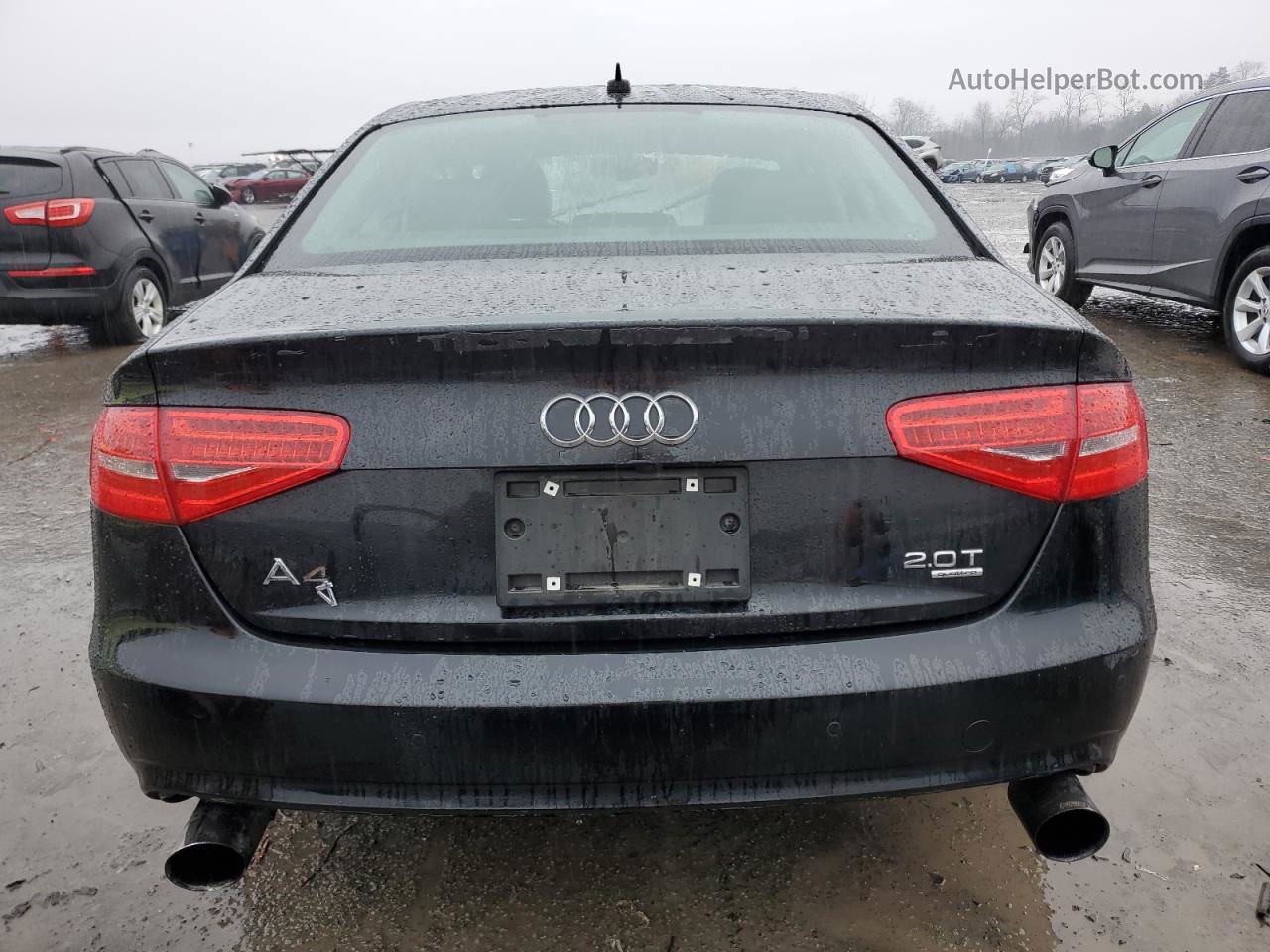 2013 Audi A4 Premium Plus Черный vin: WAUHFAFL7DN033737