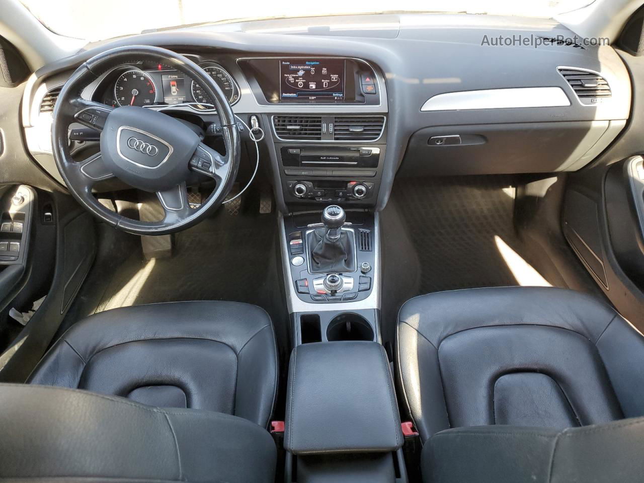 2013 Audi A4 Premium Plus Черный vin: WAUHFAFLXDN018617